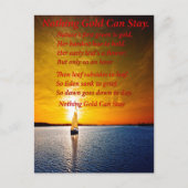 帆遠くに ポストカード (正面)