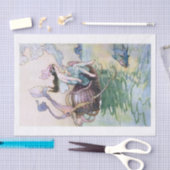 帆遠くに 薄葉紙 (クラフト)