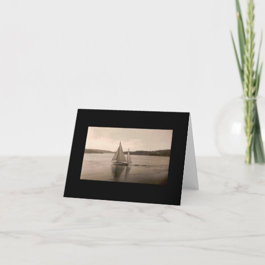 帆 カード (正面)