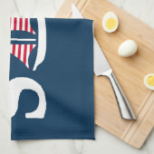 帆 キッチンタオル (四つ折り)