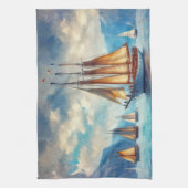 帆 キッチンタオル (縦)