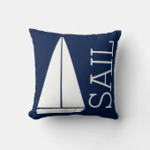 帆 クッション (正面)