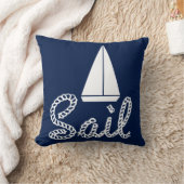 帆 クッション (ブランケット)