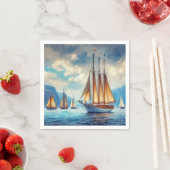 帆 スタンダードカクテルナプキン (インサイチュ)