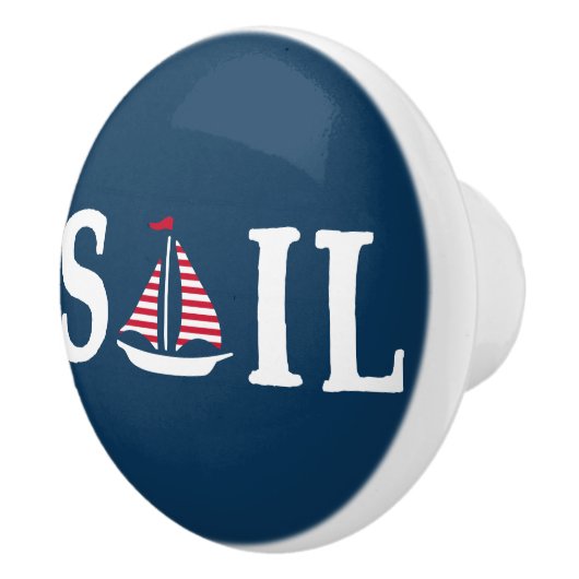 帆 セラミックノブ (右)