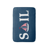 帆 バスマット (正面縦)