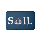 帆 バスマット (正面)