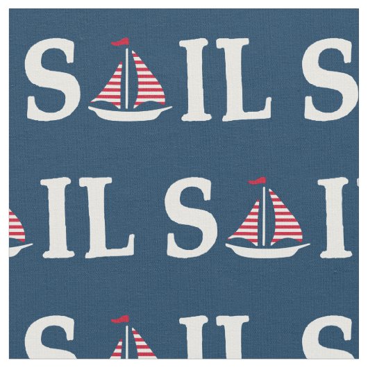 帆 ファブリック (クローズアップ)