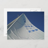 帆 ポストカード (正面/裏面)