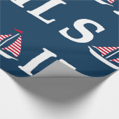 帆 ラッピングペーパー (角)