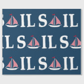 帆 ラッピングペーパー (フラット)