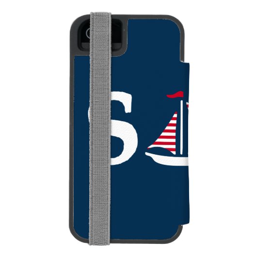 帆 INCIPIO iPhoneウォレットケース (フォリオ裏面)