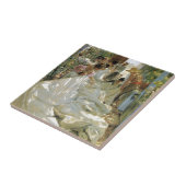 帆- Joaquín Sorolla y Bastida --を修理します タイル (側面)