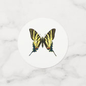 希少なアゲハチョウ蝶の誕生日パーティー コンフェッティ (スモール正面)