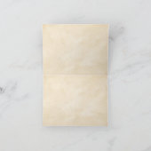 希少な大きな青い蝶の標本カスタマイズ可能 ノートカード (内部)