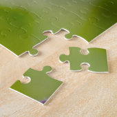 希少アゲハチョウ蝶。 ジグソーパズル (側面)