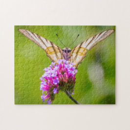 希少アゲハチョウ蝶。 ジグソーパズル