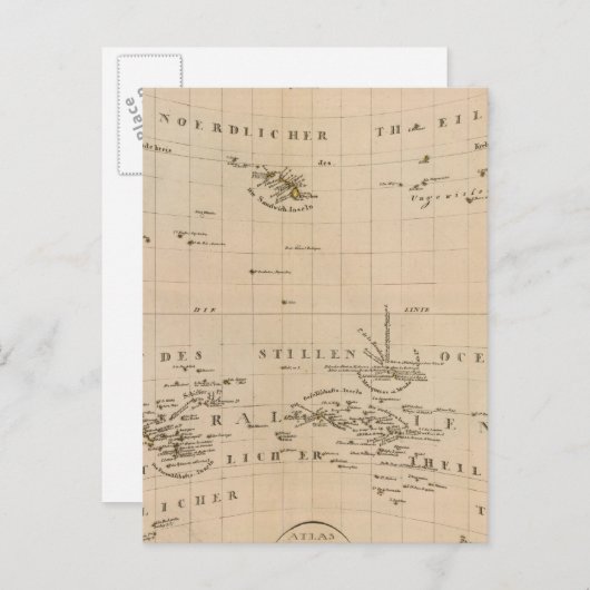 希少北極プロジェクション ポストカード (正面/裏面)