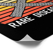 希少疾患の日認識度2024 ポスター (角)