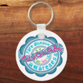 希少疾患支持者 キーホルダー (正面)