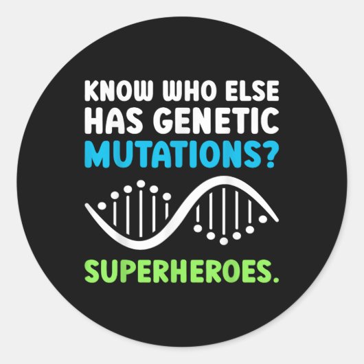 希少疾患認識度誇りを持った希少疾患戦士 ラウンドシール (正面)