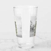 希少色彩の鮮やか雪ヒョウ タンブラーグラス (左)