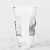 希少色彩の鮮やか雪ヒョウ タンブラーグラス (右)