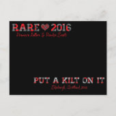 希少16 ポストカード キルト (正面)