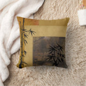 希望およびタケ クッション (ブランケット)