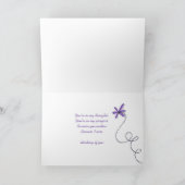 希望およびライラック カード (内部)