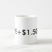 希望および変更 コーヒーマグカップ (中央)