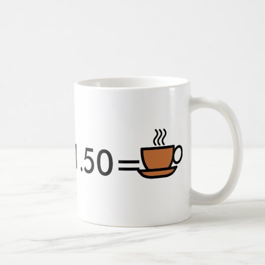 希望および変更 コーヒーマグカップ (右)