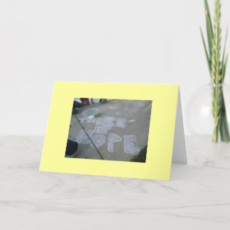 希望があります カード