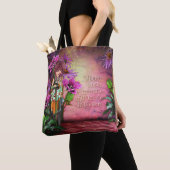 -希望が奇跡の花を育てるかところトートの芸術のバッグ トートバッグ (クローズアップ)