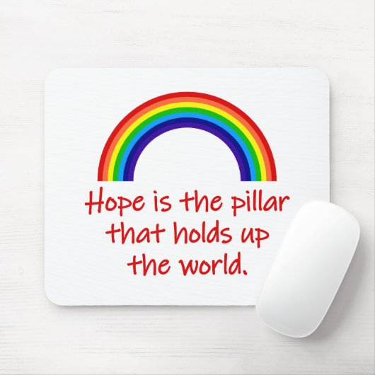 希望が柱 マウスパッド (マウス)