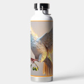 希望が飛び立つ ウォーターボトル (左面)