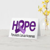 希望が2膵がんに関する カード (黄色い花)