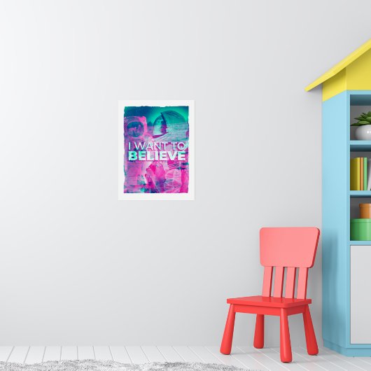 希望する宇宙信じ士 ポスター (子ども部屋1)