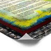 希望とレリーフ、 浮き彫り ポスター (角)