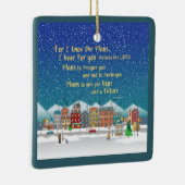 希望と与え未来の計画 – エレミヤ29-11 セラミックオーナメント (右)