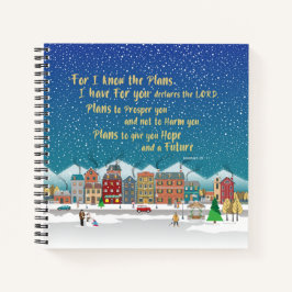希望と与え未来の計画 – エレミヤ29-11 ノートブック