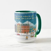 希望と与え未来の計画。エレミヤ29-1 マグカップ (正面右)