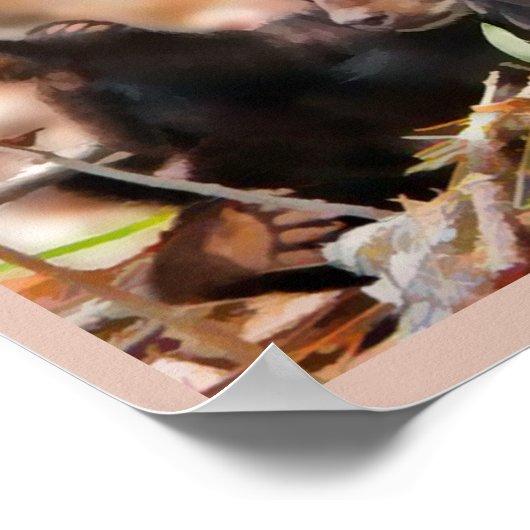 希望と信仰 ポスター (角)