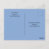 希望と勇気付けられる聖書の詩海写真 ポストカード (裏面)