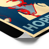 希望と喜びカマラハリスオバマ47th投票ポルトライ ポスター (角)