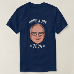 希望と喜び – ティム・ウォルズ Tシャツ