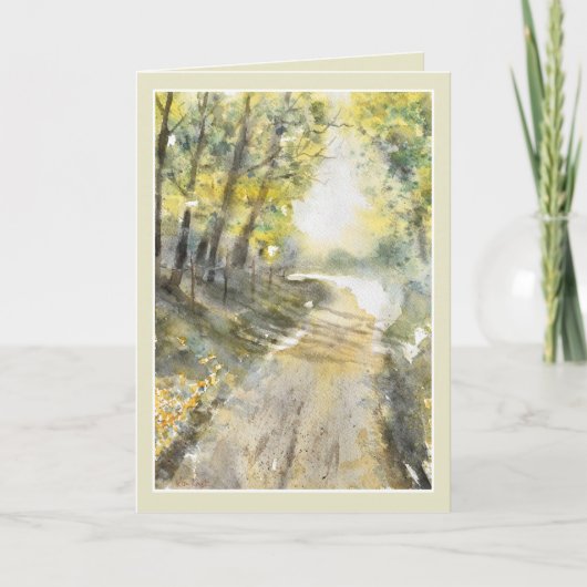 希望と回復のがん患者カード カード (正面)