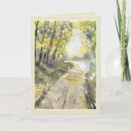 希望と回復のがん患者カード カード