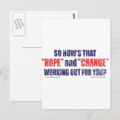 希望と変化を与える ポストカード (正面/裏面)