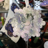 希望と平和の鳩 オーナメントカード